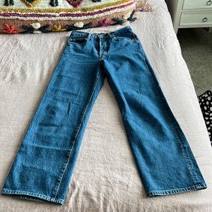 LEVI RIBCAGE STRAIGHT JEANS SIZE 28